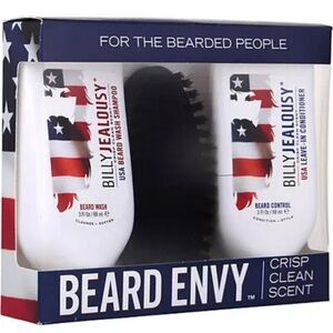 Billy Jealousy Beard Envy Shampoo & Conditioner Wash SEALED - NEW IN BOX